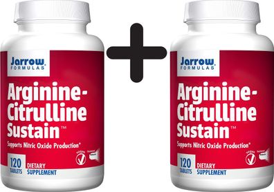 2 x Arginine-Citrulline Sustain - 120 tabs