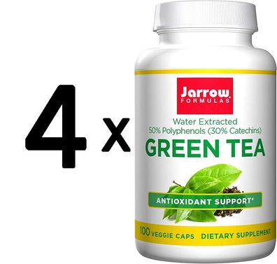 4 x Green Tea, 500mg - 100 vcaps