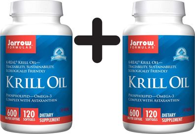 2 x Krill Oil - 120 softgels