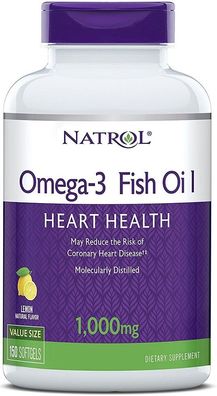 Omega-3 Fish Oil, 1000mg - 150 softgels