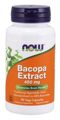 Bacopa Extract, 450mg - 90 vcaps