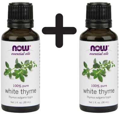 2 x Essential Oil, White Thyme Oil - 30 ml.