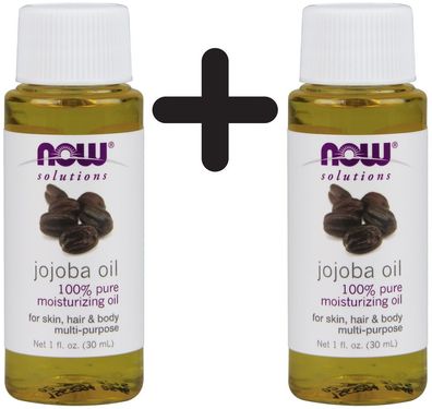 2 x Jojoba Oil, 100% Pure - 30 ml.