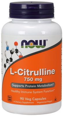 L-Citrulline, 750mg (Caps) - 90 caps