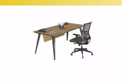 Schreibtischmöbel Luxus Designer Möbel Cheftisch Massivholz Einrichtung