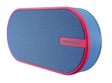 Grundig GSB 150 Bluetooth Lautsprecher Maia (blau-rot) 4x1,5W kabellos Micro-USB