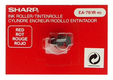 Sharp EA-781 RRD - Inkroller - rot - Inhalt 1 Farbrolle - Gruppe 749