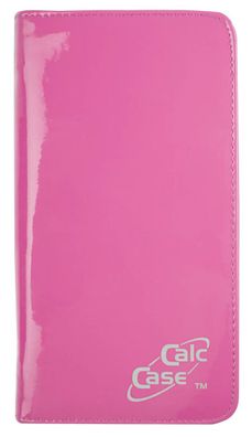 Schutztasche für Grafikrechner CalcCase Fashion Lack Hochglanzlack pink