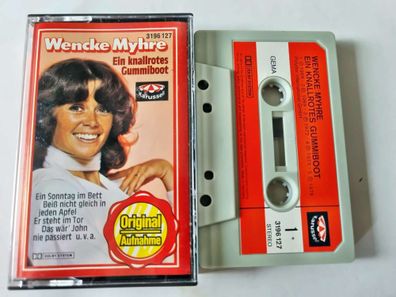 Wencke Myhre - Ein knallrotes Gummiboot/ Greatest Hits Cassette Germany