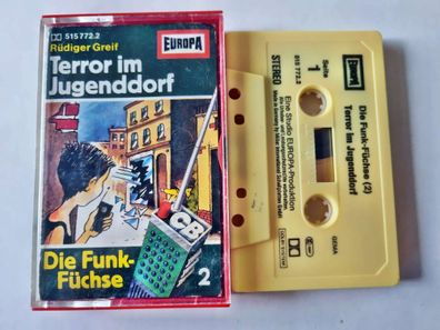 Rüdiger Greif - Die Funk-Füchse 2/ Terror im Jugenddorf Cassette Germany