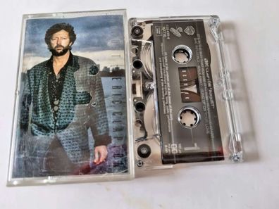 Eric Clapton - August Cassette Europe/ Attention - Inlay worn/ sticks to case!