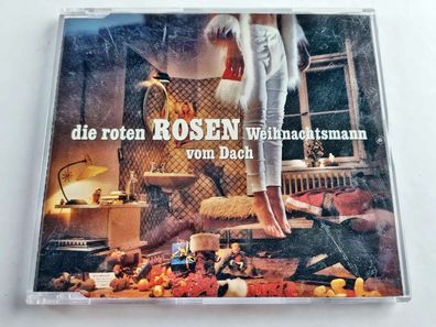 Die Roten Rosen - Weihnachtsmann Vom Dach CD Maxi Germany