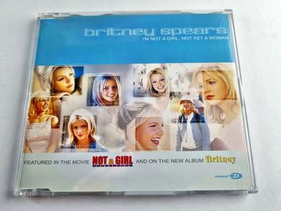 Britney Spears - I'm Not A Girl, Not Yet A Woman CD Maxi Europe WITH Booklet