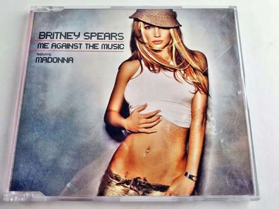 Britney Spears featuring Madonna - Me Against The Music CD Maxi Europe