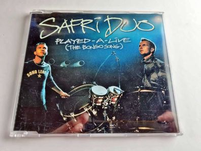 Safri Duo - Played-A-Live (The Bongo Song) CD Maxi Germany