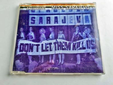 Passengers = Brian Eno & U2 - Miss Sarajevo CD Maxi Europe