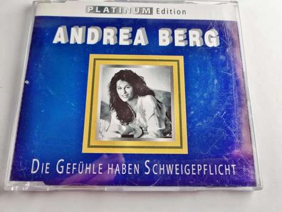Andrea Berg - Die Gefühle Haben Schweigepflicht CD Maxi Germany