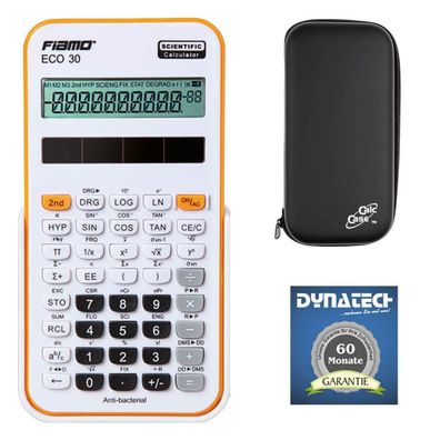 Fiamo ECO 30 w/ o - Taschenrechner mit Schutztasche und Garantie (Gr. Taschenrechner)