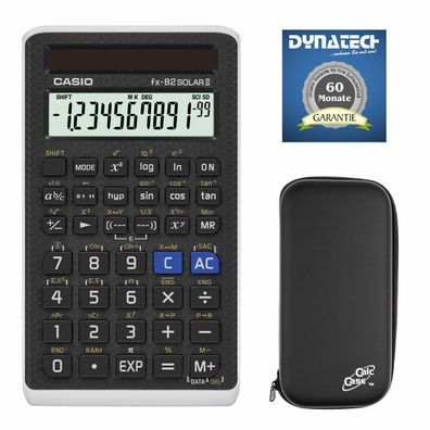 Taschenrechner Schutztasche Schutzhülle Casio FX 82 Solar CalcCase Garantie SET