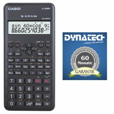 Taschenrechner Casio FX-82 MS Schulrechner Rechner mit 60 Monate Garantie