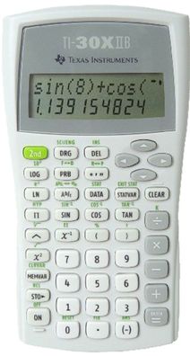 Taschenrechner TI-30 X II B Texas Instruments Schulrechner - 3 Jahre Garantie