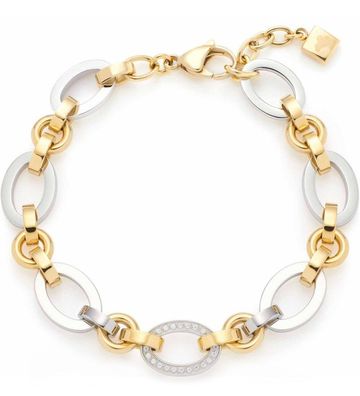 Leonardo Schmuck Damen-Armband Lena Edelstahl Bicolor 023403