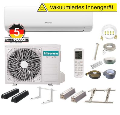 Hisense Wings KB35YR3F 3,4 kW mit Quick Connect Set optional
