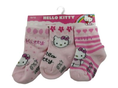 Hello Kitty Kindersocken rosa