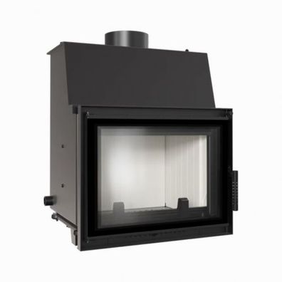 Kratki Wasserführender Kamineinsatz ZUZIA DECO 12 kW Ø 200 schwarz Hausheizung