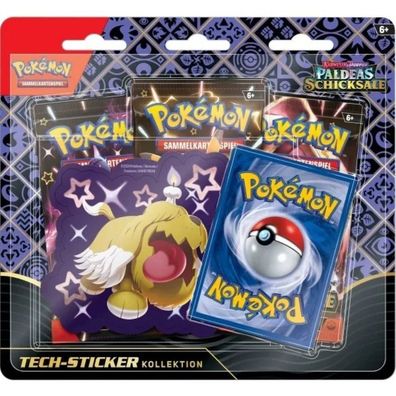 Pokémon - Karmesin & Purpur Paldeas Schicksale Tech-Sticker-Kollektion - Gruff (deuts