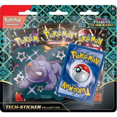 Pokémon - Karmesin & Purpur Paldeas Schicksale Tech-Sticker-Kollektion - Mobtiff (deu