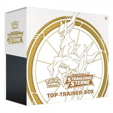 Pokémon Sammelkartenspiel Strahlende Sterne Top Trainer Box Arceus (deutsch) - 8 Boos