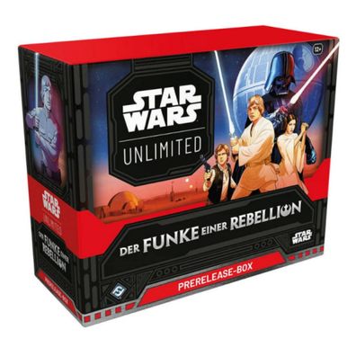 Star Wars: Unlimited - Der Funke einer Rebellion Prerelease Box (deutsch) - 6 Booster