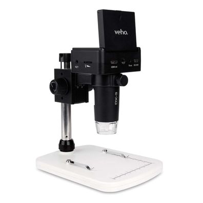 Veho DX-3 USB 3.5MP Mikroskop, bis zu 2000-fach (digital) vergrößert, microSD