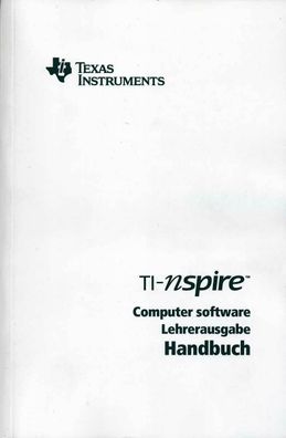 Erweiterte dt. Anleitung für TI-Nspire CAS Touch mit über ca. 700 Seiten
