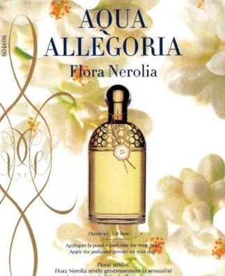 Guerlain - Aqua Allegoria Flora Nerolia - Parfumprobe / Zerstäuber - Rarität