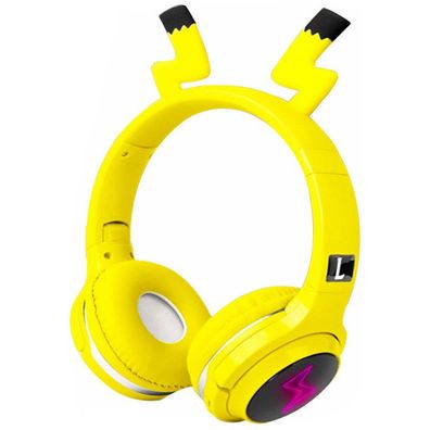Pikachu Gelbe Bluetooth-Kopfhörer - Nintendo Pokemon Pikachu Bluetooth Kopfhörer