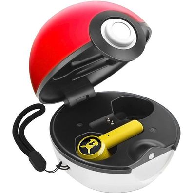 Pikachu Razer Bluetooth-Kopfhörer - Pokemon Ohrhörer mit Pokéball Ladehülle