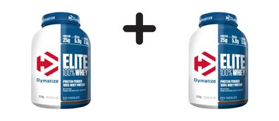 2 x Dymatize Elite Whey (2170g) Rich Chocolate