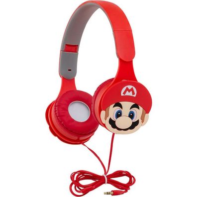 MARIO Bluetooth-Kopfhörer - Nintendo Super Mario Bros Rote Mario Bluetooth Kopfhörer