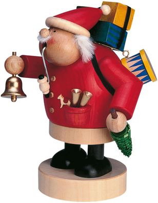 KWO - Räuchermann Weihnachtsmann, Holzkunst, 18cm