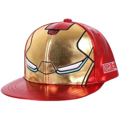 IRON MAN MARVEL Caps & Kappen - Marvels Iron Man Face Mask Metallic Snapback