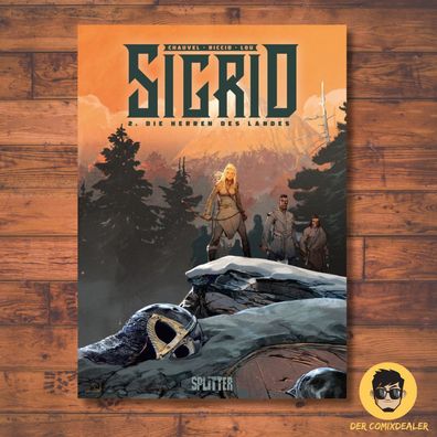 Sigrid 2 Die Herren dieses Landes / Comic / History / Album / Splitter / NEU