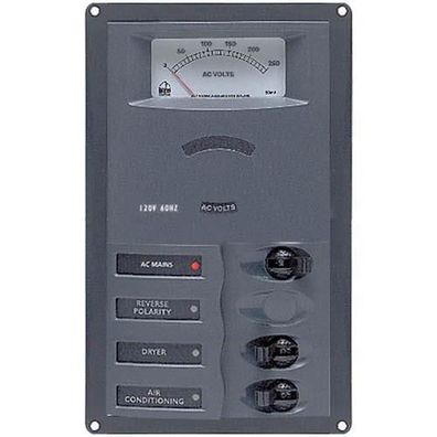 BEP Trennschalter Panel mit analoger Anzeige 900-ACM6V-AM-110