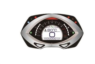 Koso RXF Cockpit Tachometer Drehzahlmesser Ganganzeige Thermometer BA044000
