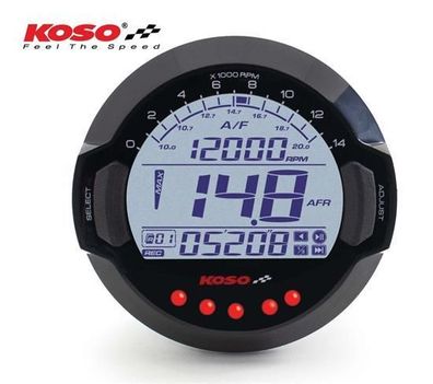 Koso Koso DL-03A Luft-Kraftstoff-Verhältnis Messgerät mit BOSCH® LSU 4.9 Sensor ...