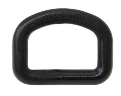 D-RINGE aus Acetal schwarz 25mm (10. St. Pack), HD686-10