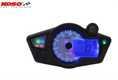 RX1N GP Style BA011220 Koso Tachometer weiss/ blau beleuchtet ABE deutsch
