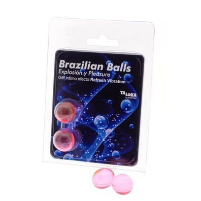 Set 2 brasilianische Bälle Refresh Vibrationseffekt