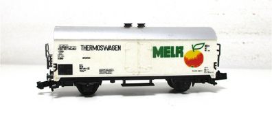 Minitrix N 13226 / 3226 gedeckter Güterwagen Thermoswagen Mela DB OVP (5564H)